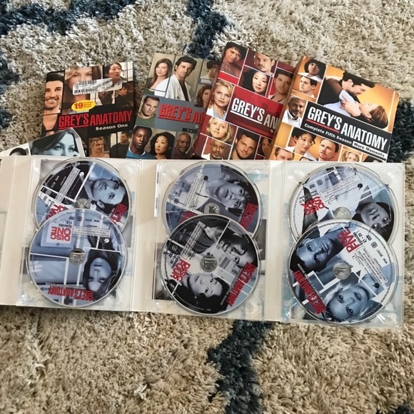 Seasons 1-5 Grey’s Anatomy DVD - Picture 2 of 5